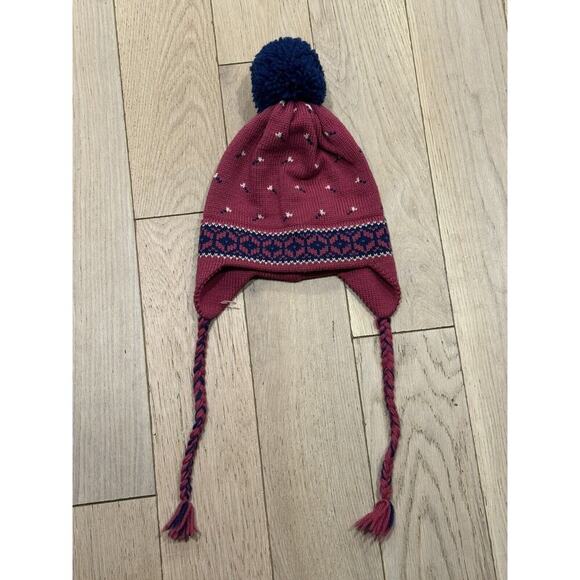 Vintage 100% Wool Ski Beanie‎ Made In USA Vermont- W Williams Bar-W Originals - Picture 1 of 5